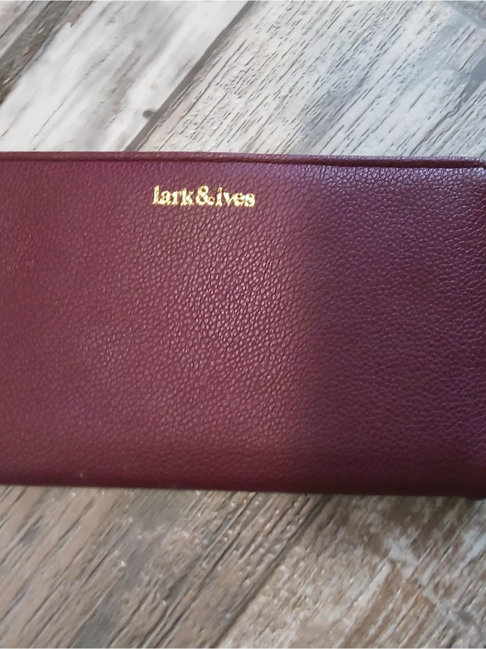 Women’s  Burgundy Leather Wallet